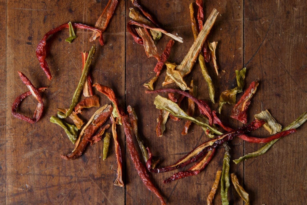 Fair food bio Qualität getrocknete Peperoni